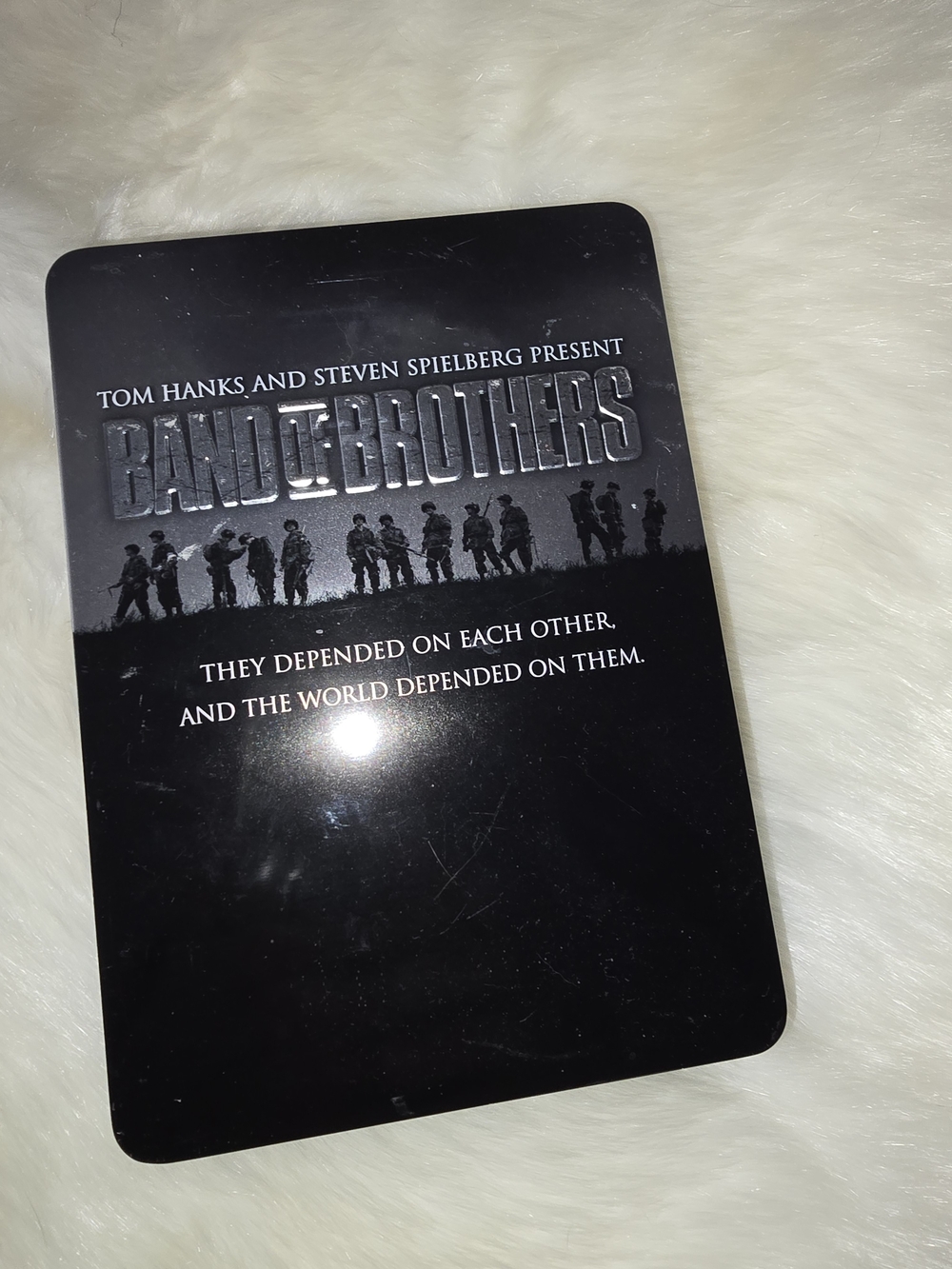 "Band of Brothers" Silver Metal Box 6 DVD SET